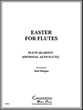 EASTER FOR FLUTES FLUTE QUARTET P.O.D. cover